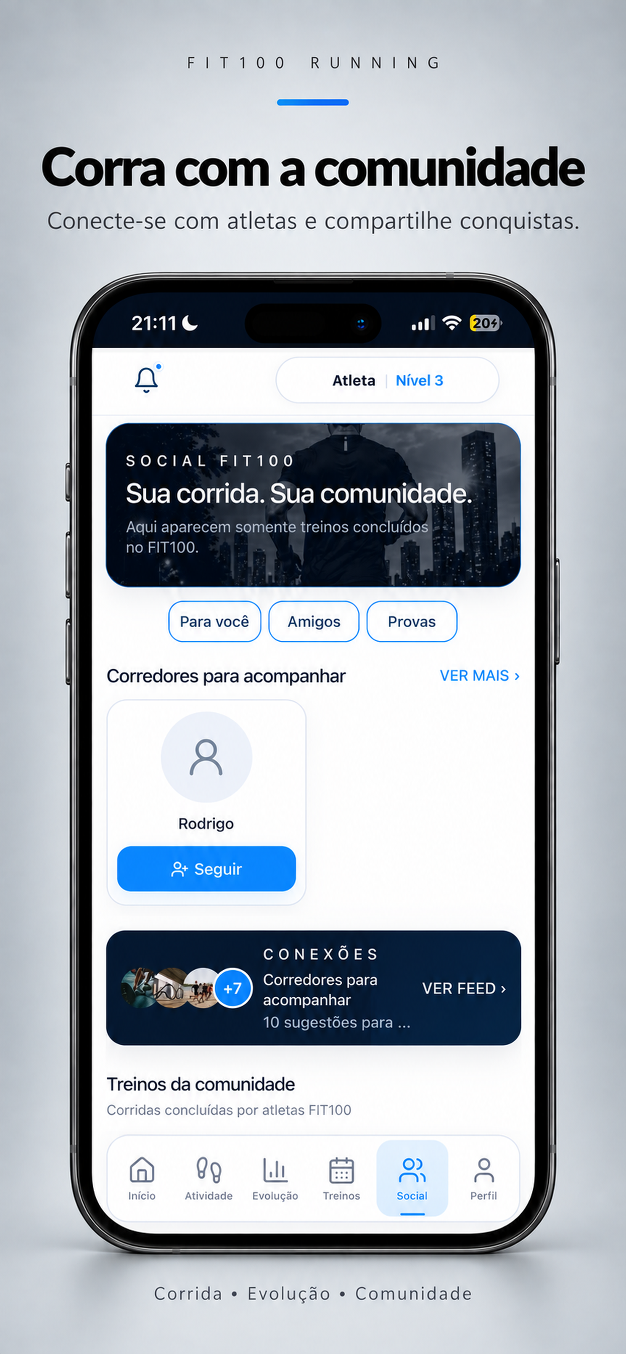 Seu perfil, seu controle